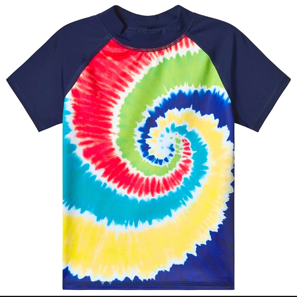 ⭐️ 3/$10 ⭐️ NWOT Lands’ End Boys Raglan UPF 50 Sun Protection Rash Guard